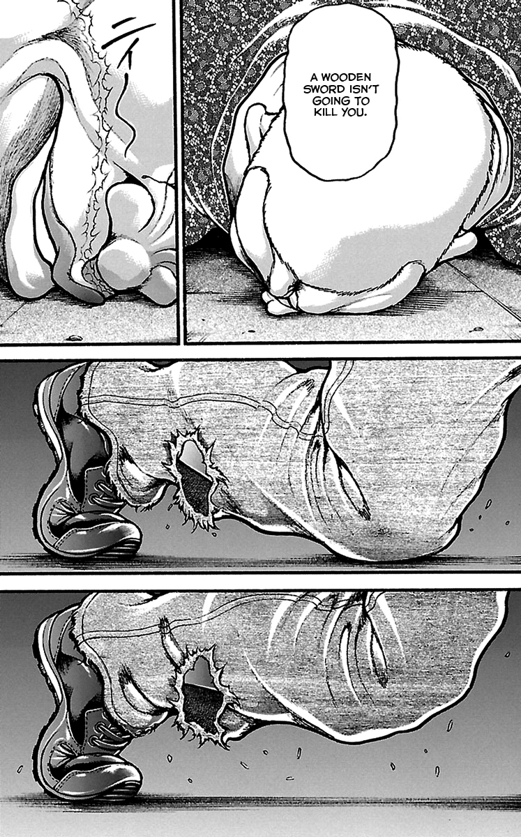 Baki Dou Chapter 93 page 19 - Chapter 93 : Burning Embers
