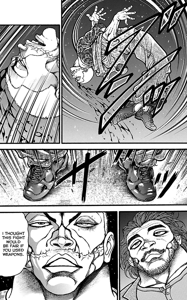 Baki Dou Chapter 93 page 21 - Chapter 93 : Burning Embers