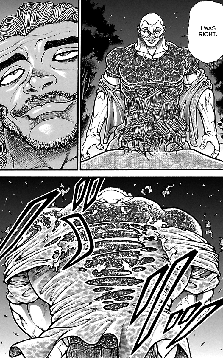 Baki Dou Chapter 93 page 22 - Chapter 93 : Burning Embers