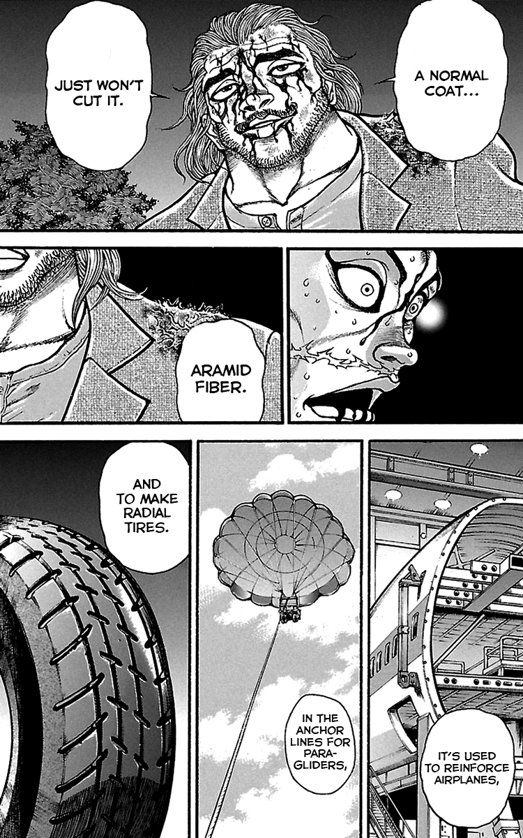 Baki Dou Chapter 95 page 10 - Chapter 95 : Tooth and nail