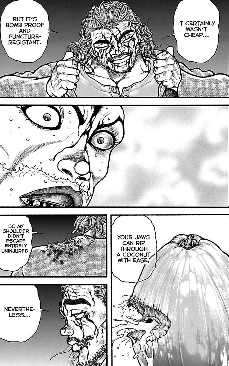 Baki Dou Chapter 95 page 11 - Chapter 95 : Tooth and nail