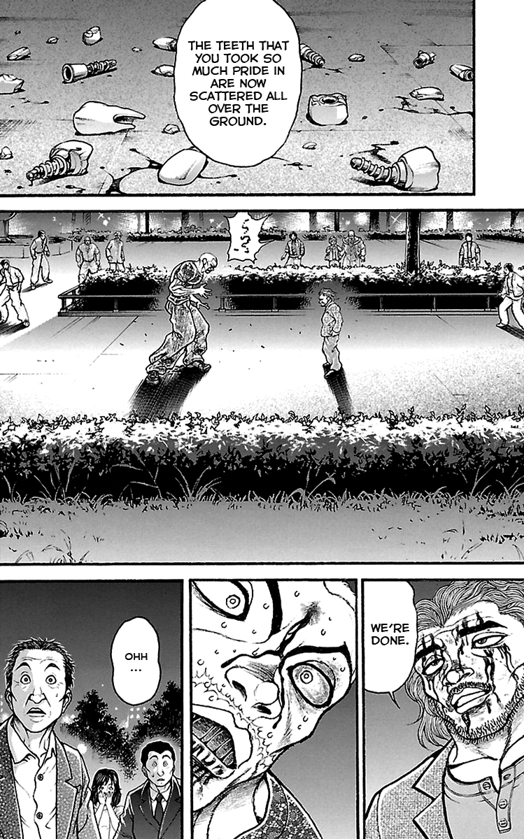 Baki Dou Chapter 95 page 12 - Chapter 95 : Tooth and nail