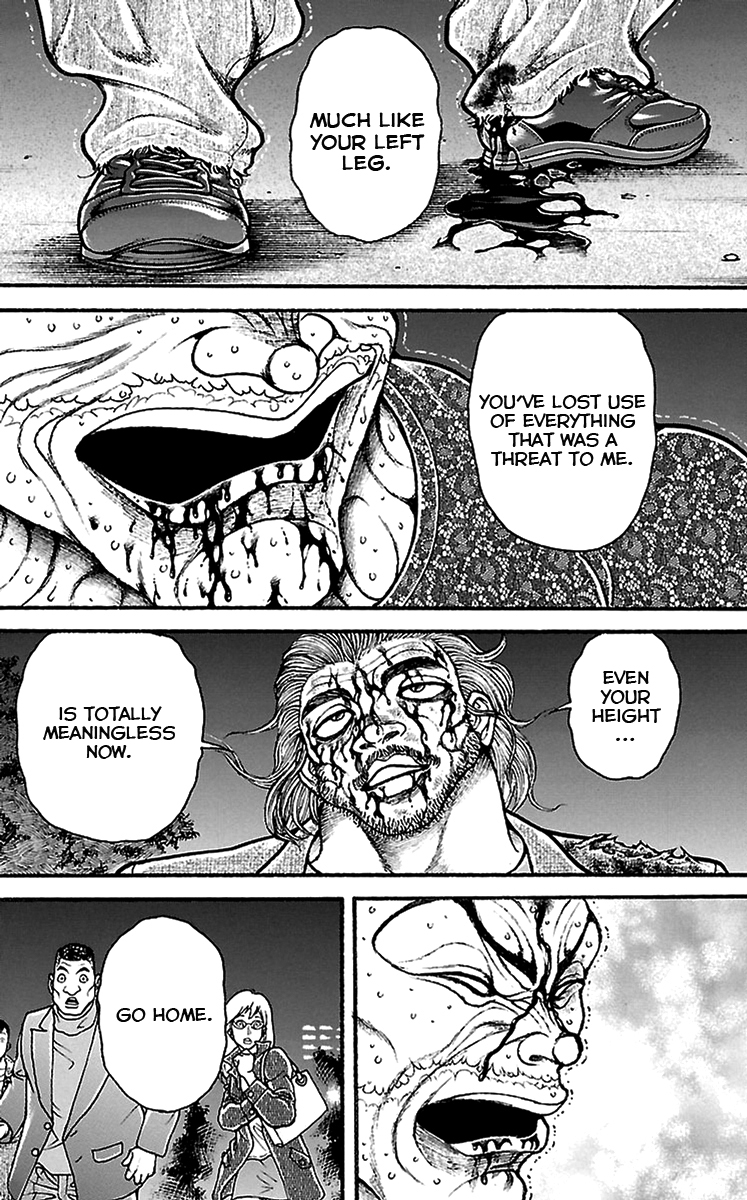 Baki Dou Chapter 95 page 13 - Chapter 95 : Tooth and nail