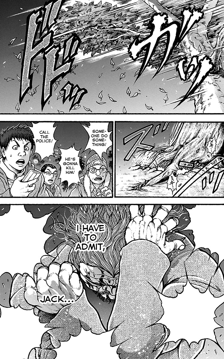 Baki Dou Chapter 95 page 19 - Chapter 95 : Tooth and nail
