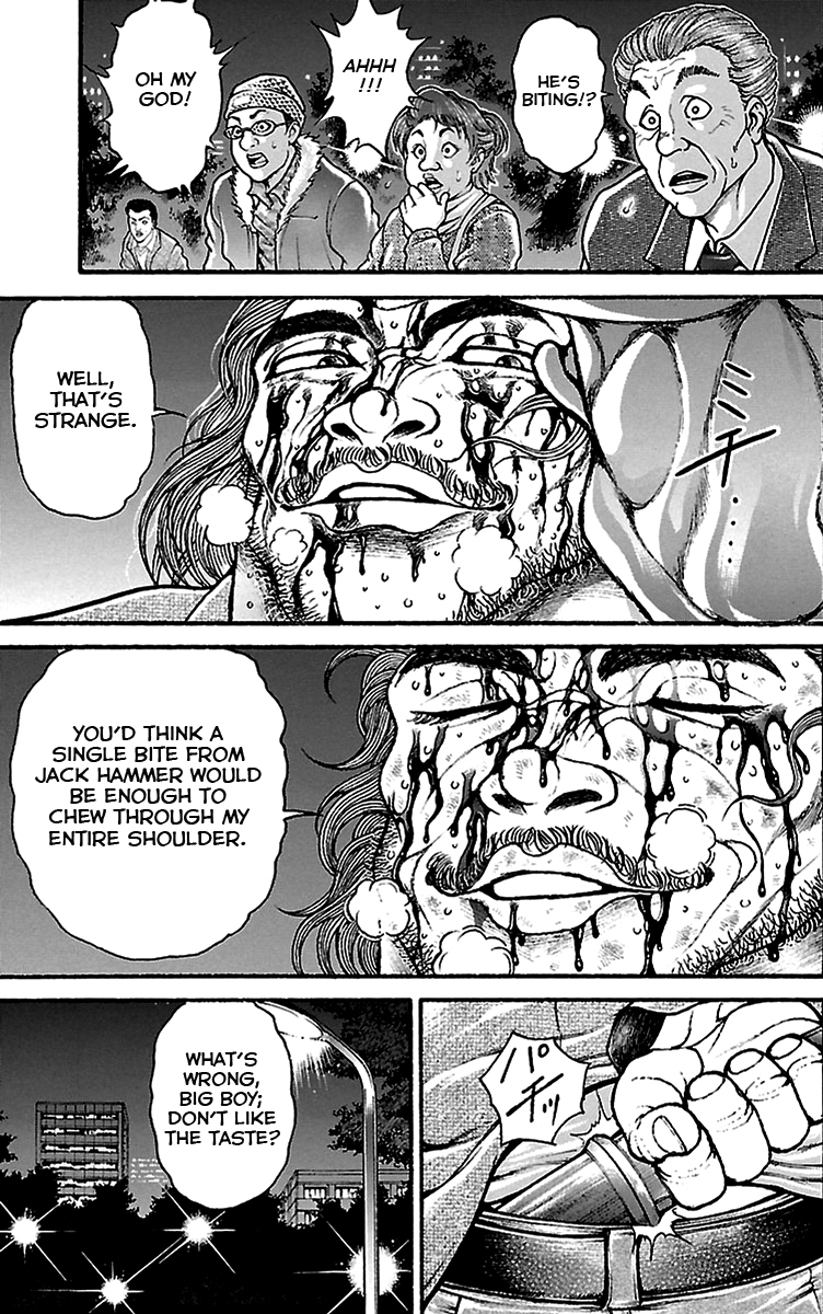 Baki Dou Chapter 95 page 3 - Chapter 95 : Tooth and nail