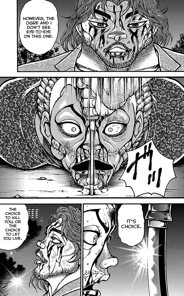 Baki Dou Chapter 97 page 15 - Chapter 97 : Choice