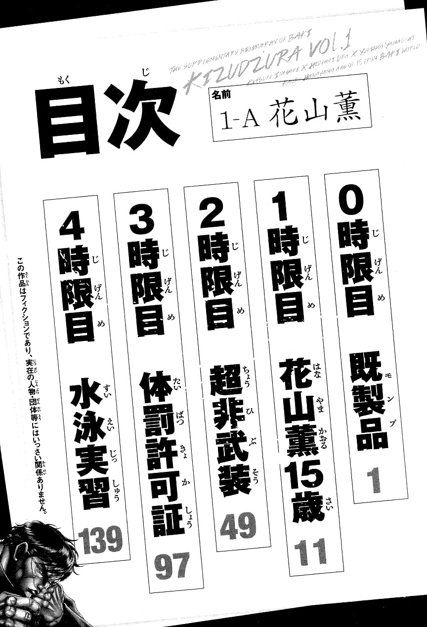 Baki Gaiden: Kizudzura Chapter 1 page 12 - Chapter 1: Hanayama, 15 years old