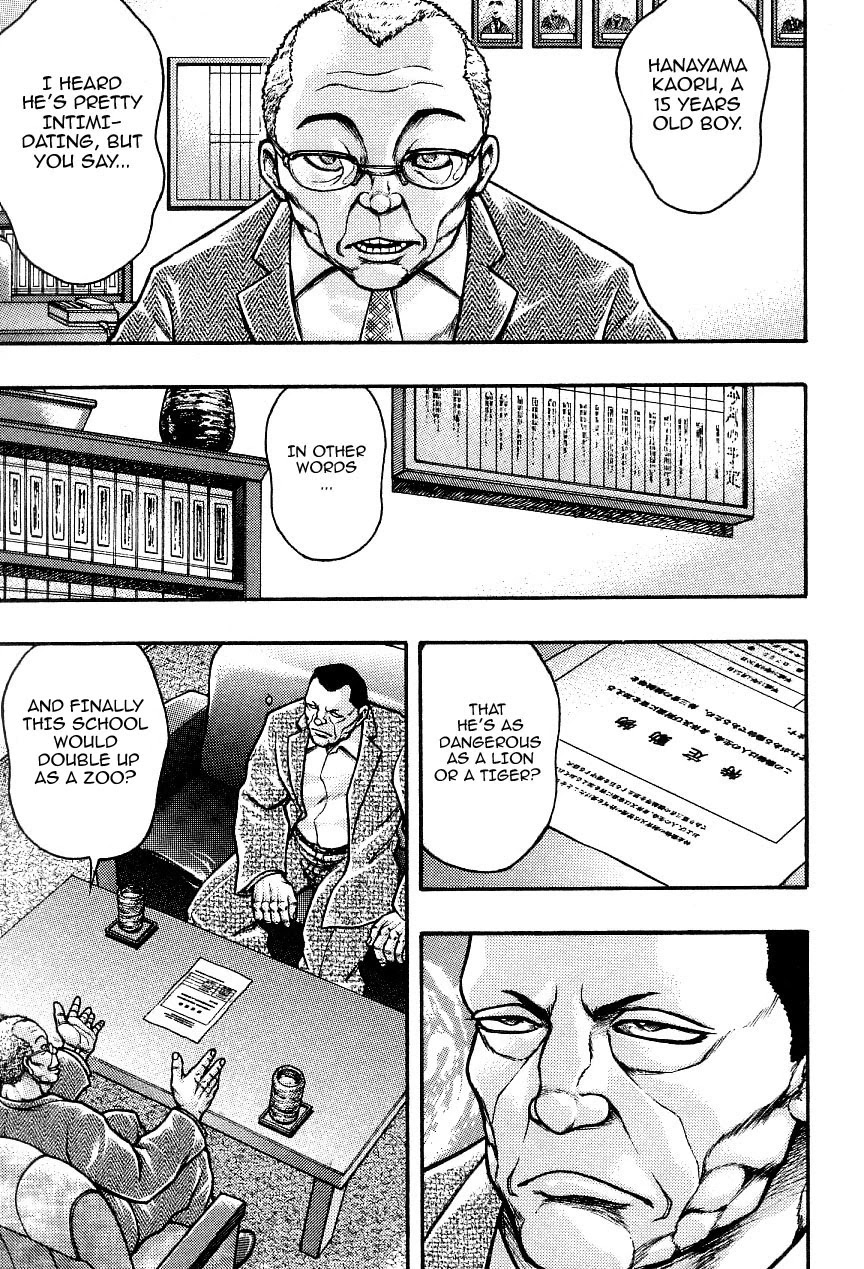 Baki Gaiden: Kizudzura Chapter 1 page 18 - Chapter 1: Hanayama, 15 years old