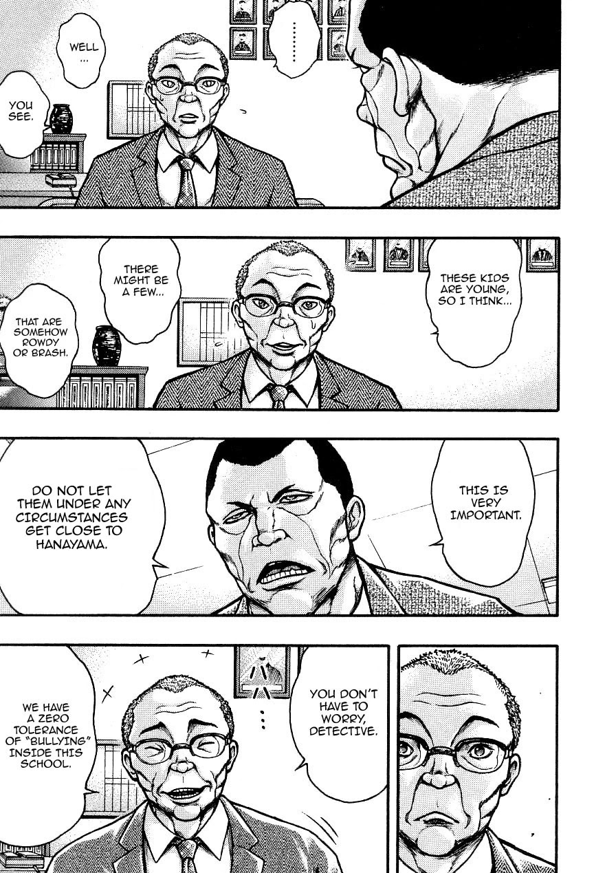 Baki Gaiden: Kizudzura Chapter 1 page 22 - Chapter 1: Hanayama, 15 years old
