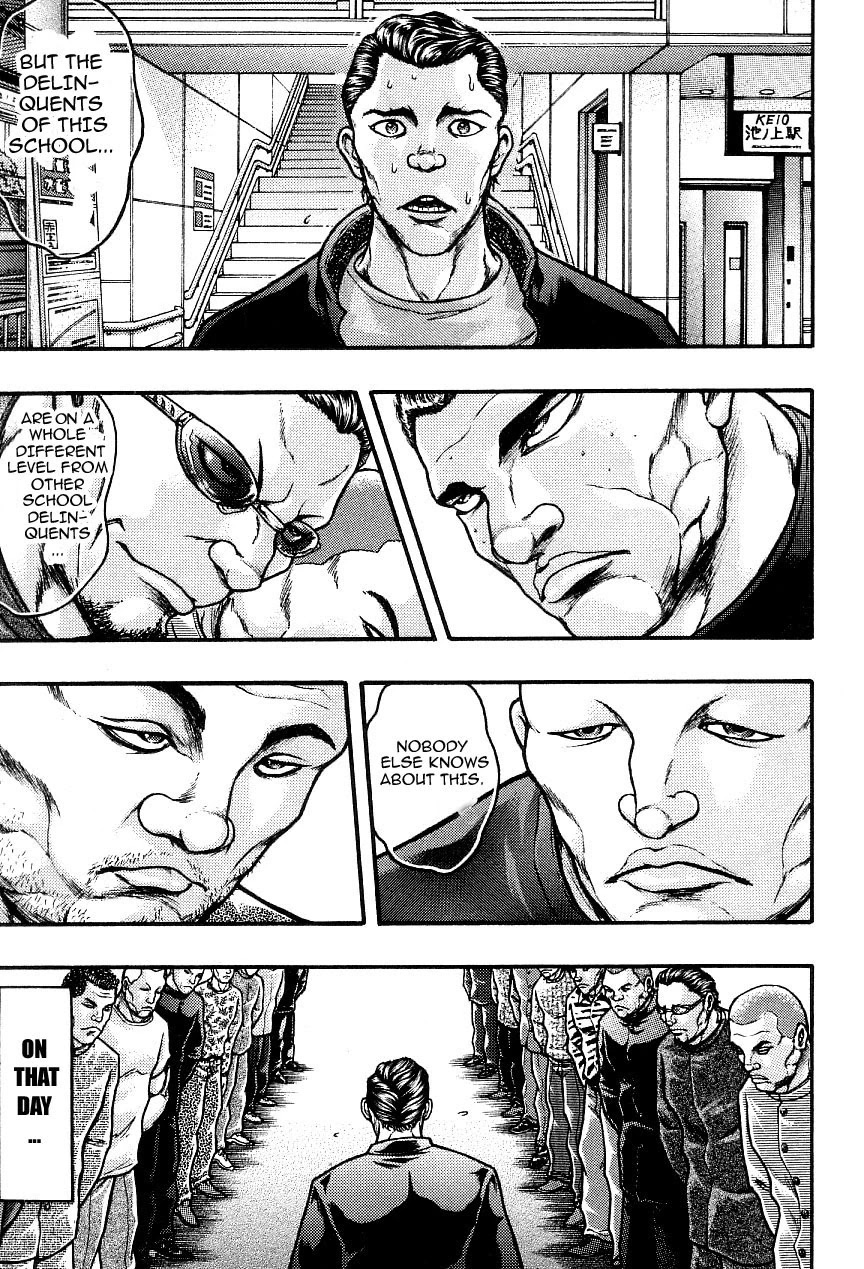 Baki Gaiden: Kizudzura Chapter 1 page 24 - Chapter 1: Hanayama, 15 years old