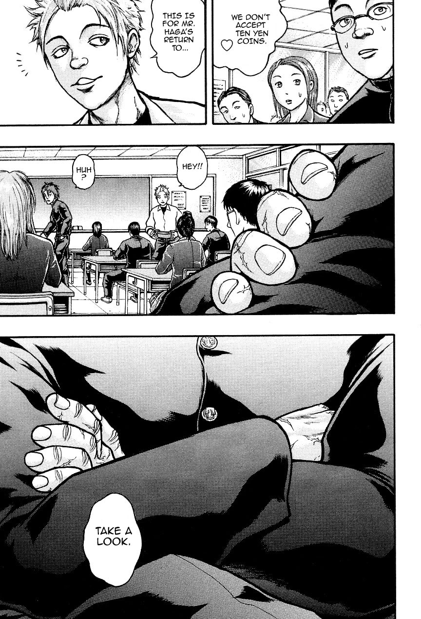 Baki Gaiden: Kizudzura Chapter 1 page 30 - Chapter 1: Hanayama, 15 years old