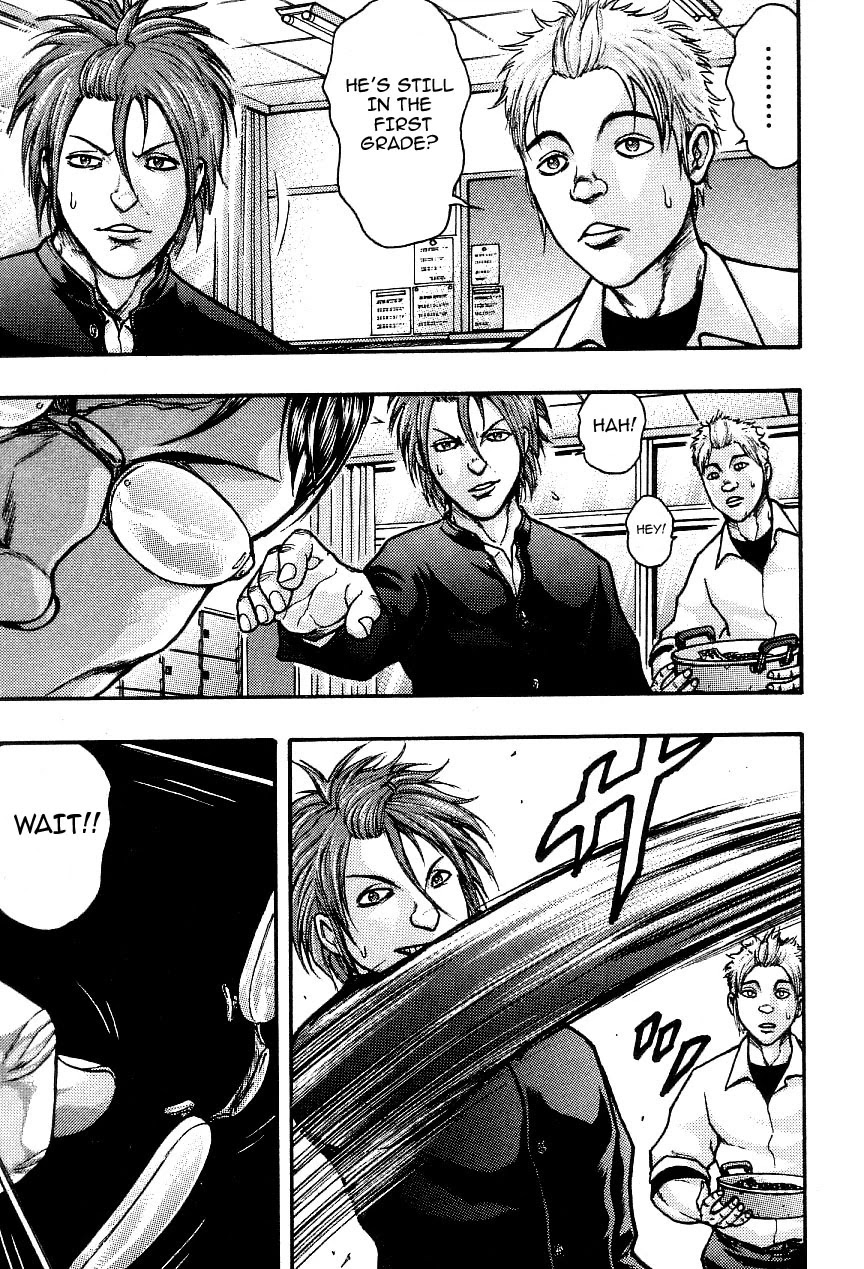 Baki Gaiden: Kizudzura Chapter 1 page 32 - Chapter 1: Hanayama, 15 years old