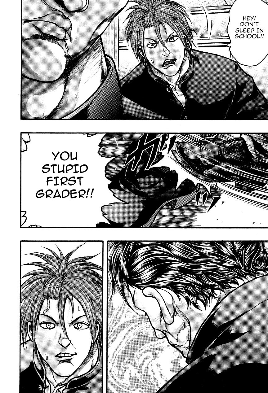 Baki Gaiden: Kizudzura Chapter 1 page 33 - Chapter 1: Hanayama, 15 years old