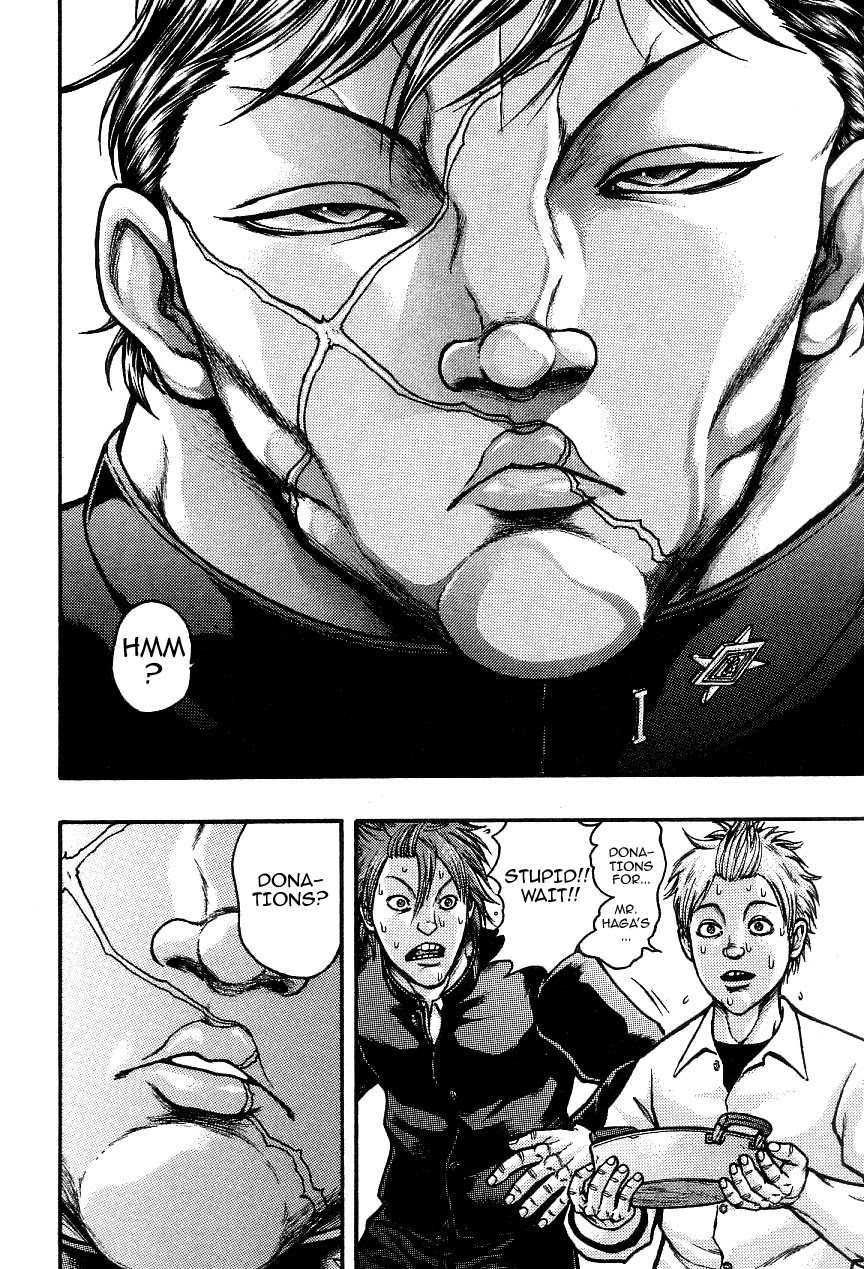 Baki Gaiden: Kizudzura Chapter 1 page 35 - Chapter 1: Hanayama, 15 years old