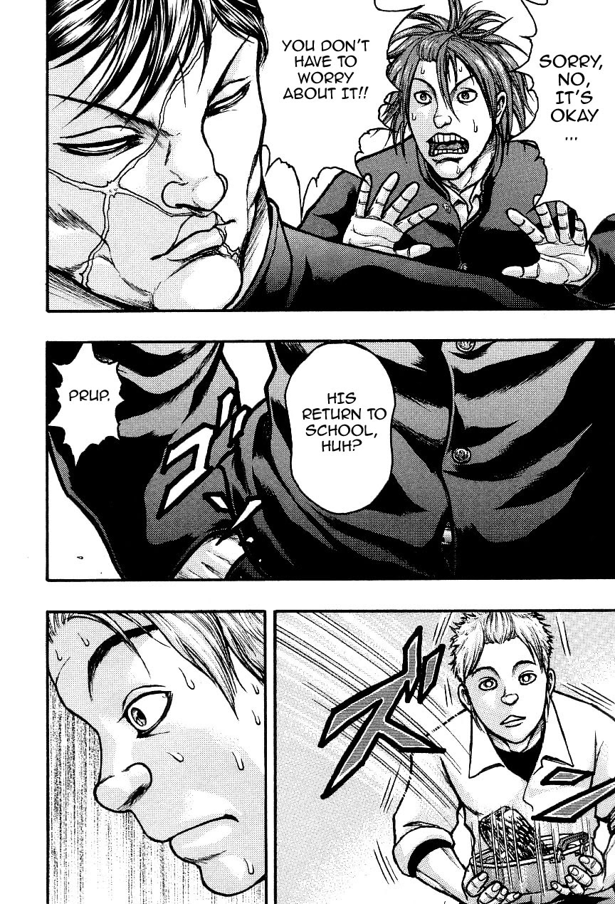 Baki Gaiden: Kizudzura Chapter 1 page 37 - Chapter 1: Hanayama, 15 years old