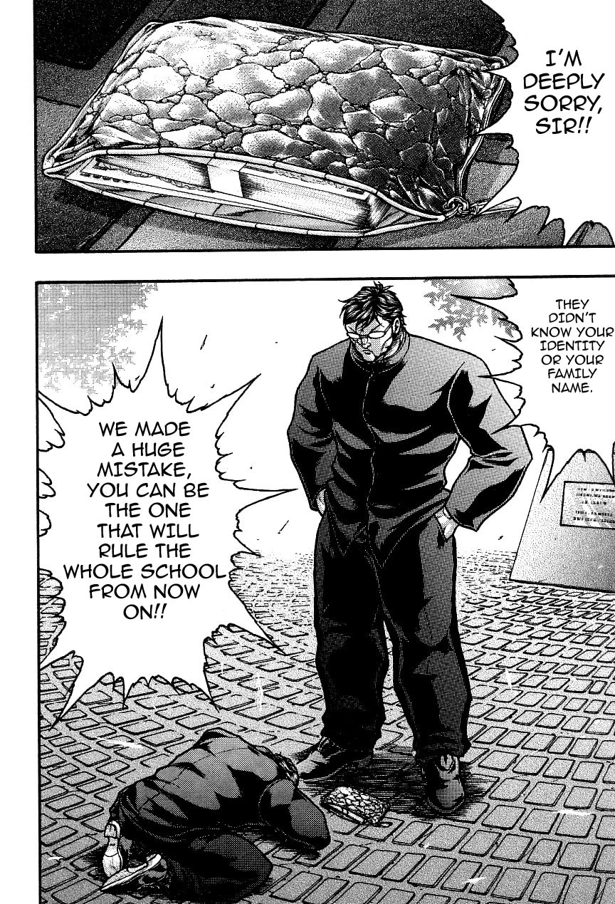 Baki Gaiden: Kizudzura Chapter 1 page 43 - Chapter 1: Hanayama, 15 years old