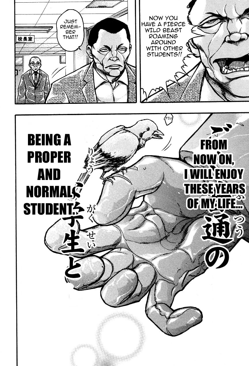 Baki Gaiden: Kizudzura Chapter 1 page 47 - Chapter 1: Hanayama, 15 years old