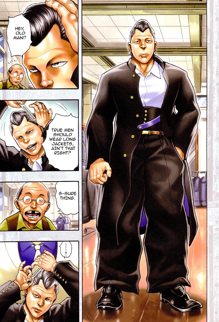 Baki Gaiden: Kizudzura Chapter 1 page 5 - Chapter 1: Hanayama, 15 years old