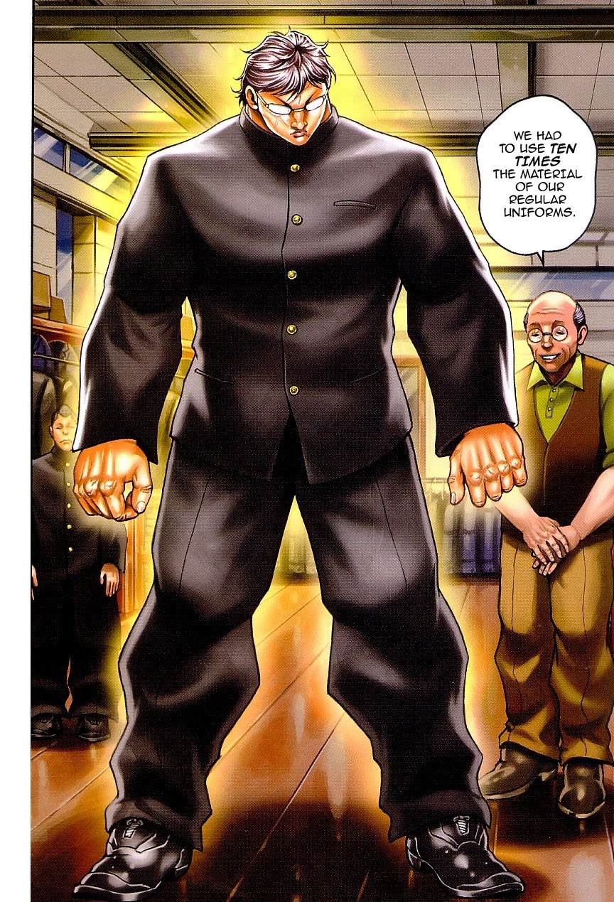 Baki Gaiden: Kizudzura Chapter 1 page 8 - Chapter 1: Hanayama, 15 years old