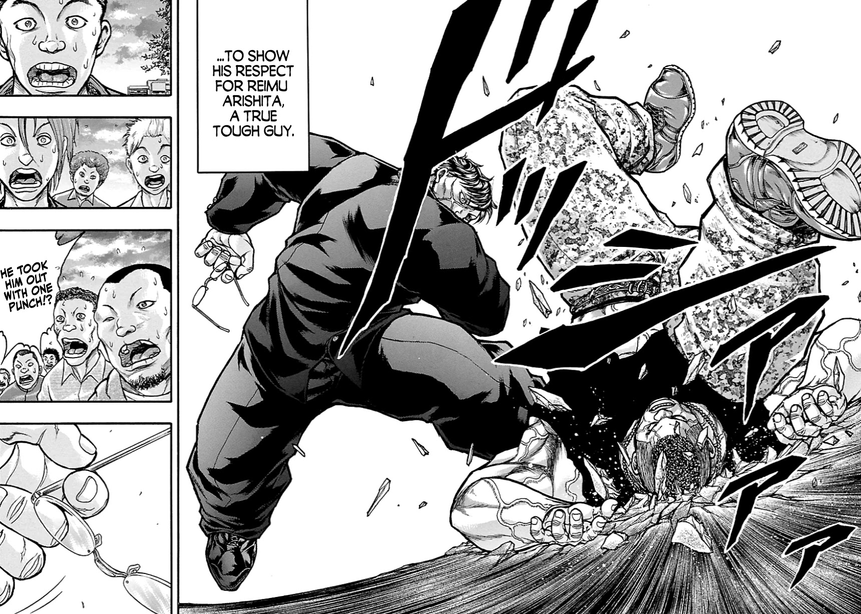 Baki Gaiden: Kizudzura Chapter 10 page 28 - Chapter 10: Tough Guy