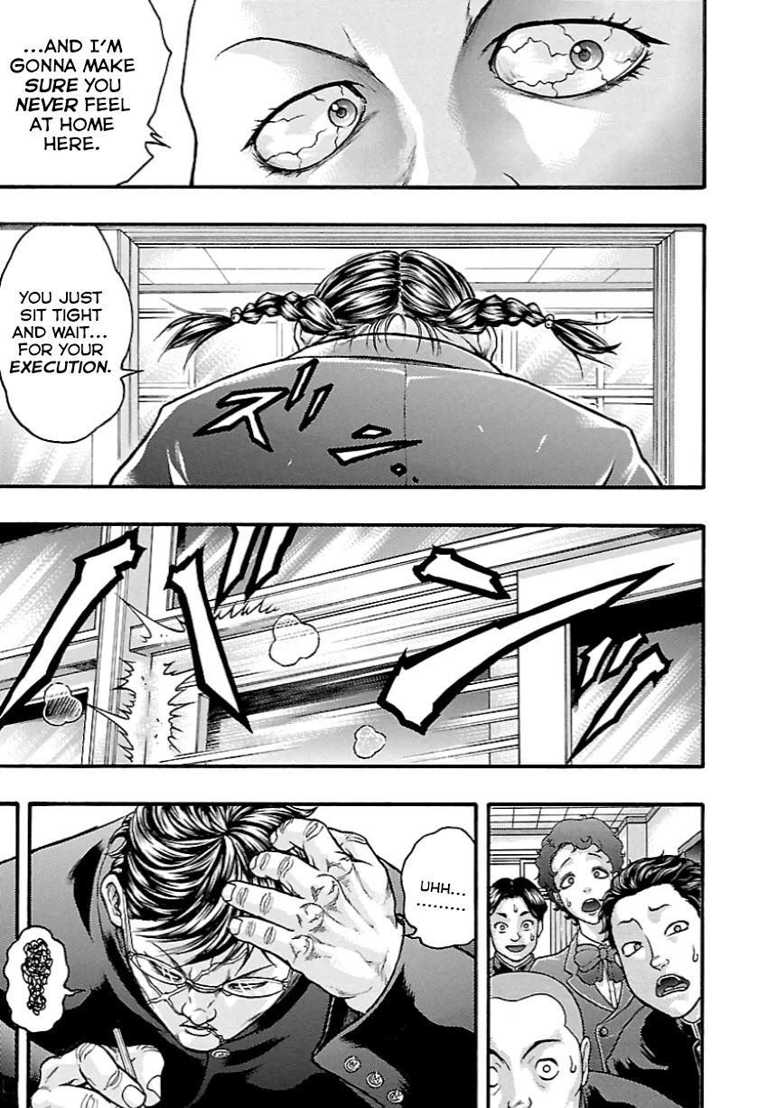 Baki Gaiden: Kizudzura Chapter 11 page 13 - Chapter 11: A "Deluxe" Flight