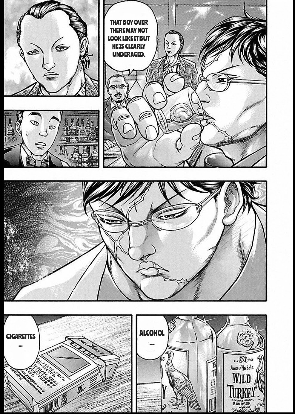 Baki Gaiden: Kizudzura Chapter 12 page 13 - Chapter 12: THAT'S ENOUGH FOR TODAY, GO HOME.