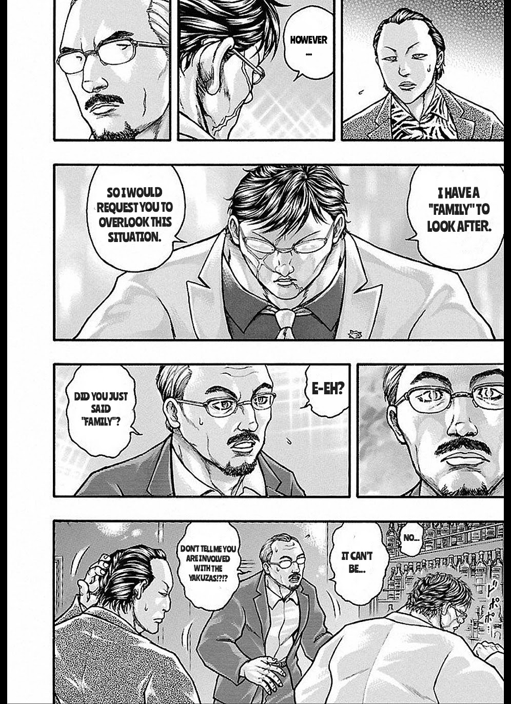 Baki Gaiden: Kizudzura Chapter 12 page 18 - Chapter 12: THAT'S ENOUGH FOR TODAY, GO HOME.