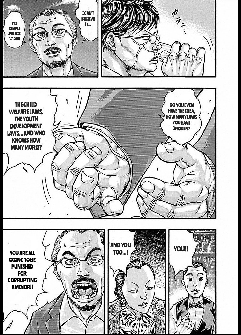 Baki Gaiden: Kizudzura Chapter 12 page 19 - Chapter 12: THAT'S ENOUGH FOR TODAY, GO HOME.