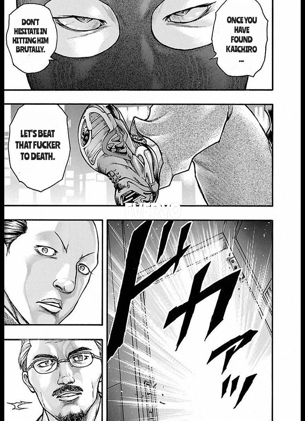 Baki Gaiden: Kizudzura Chapter 12 page 21 - Chapter 12: THAT'S ENOUGH FOR TODAY, GO HOME.