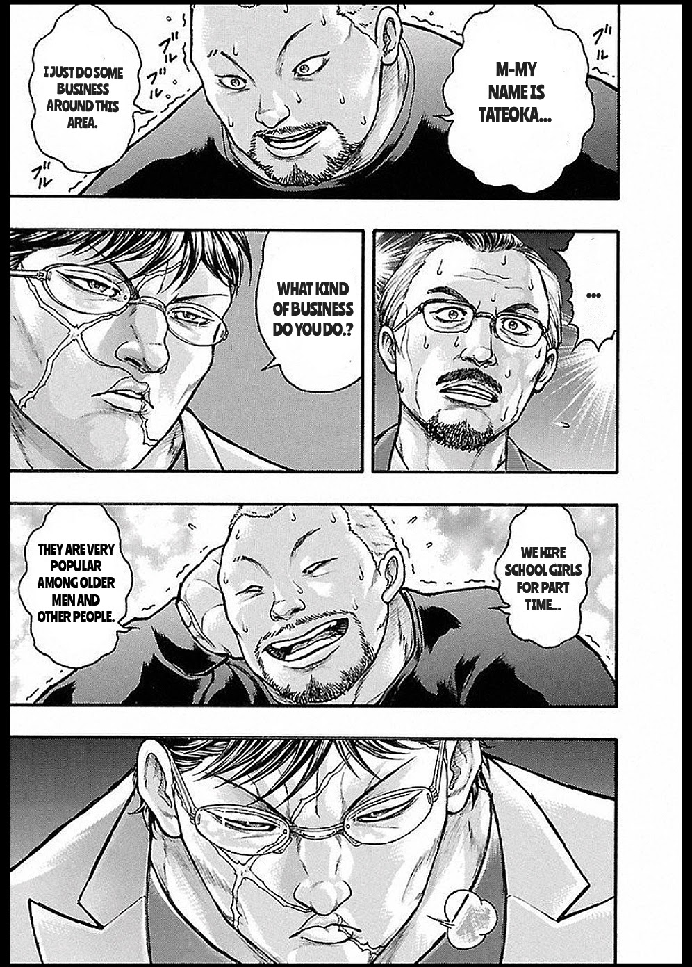 Baki Gaiden: Kizudzura Chapter 12 page 24 - Chapter 12: THAT'S ENOUGH FOR TODAY, GO HOME.