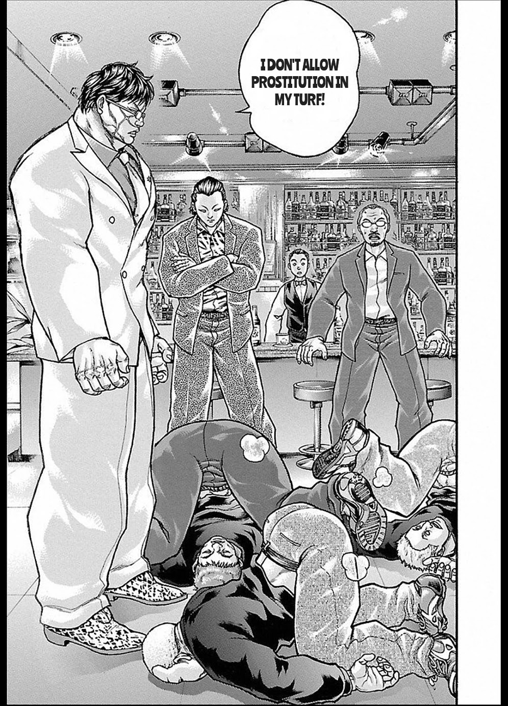 Baki Gaiden: Kizudzura Chapter 12 page 26 - Chapter 12: THAT'S ENOUGH FOR TODAY, GO HOME.
