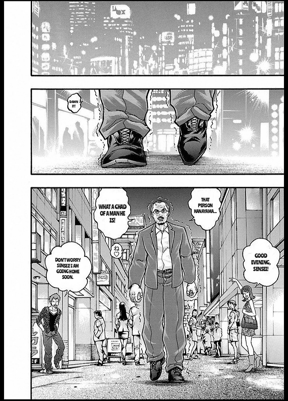 Baki Gaiden: Kizudzura Chapter 12 page 29 - Chapter 12: THAT'S ENOUGH FOR TODAY, GO HOME.