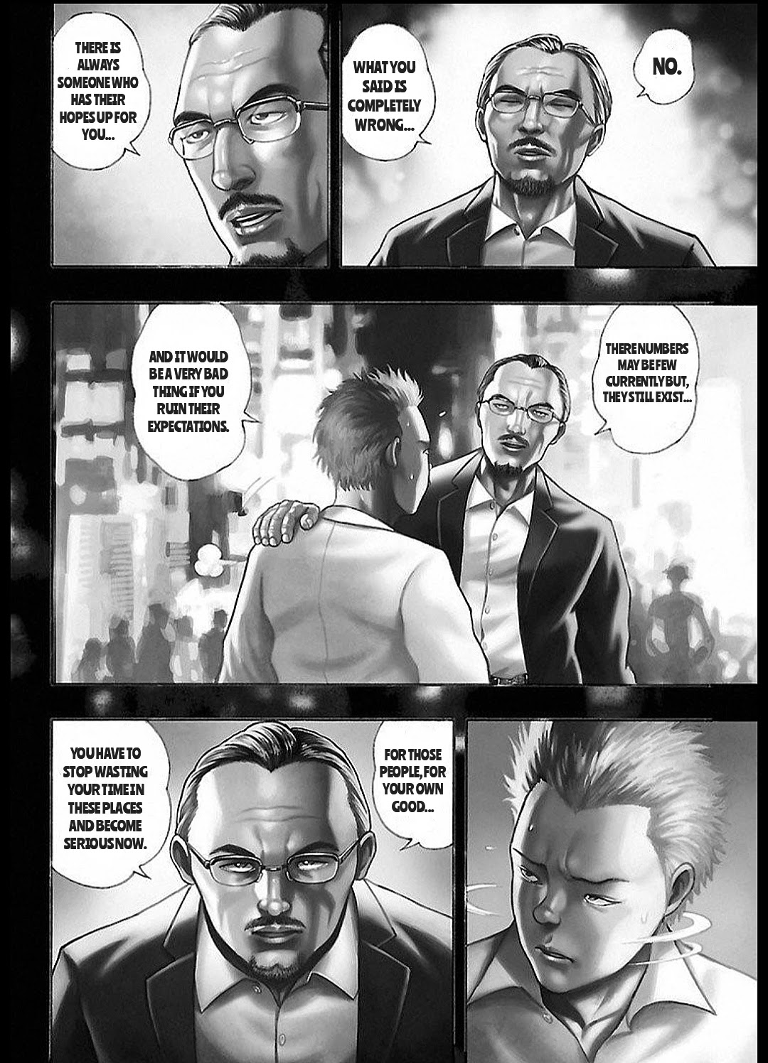 Baki Gaiden: Kizudzura Chapter 12 page 4 - Chapter 12: THAT'S ENOUGH FOR TODAY, GO HOME.