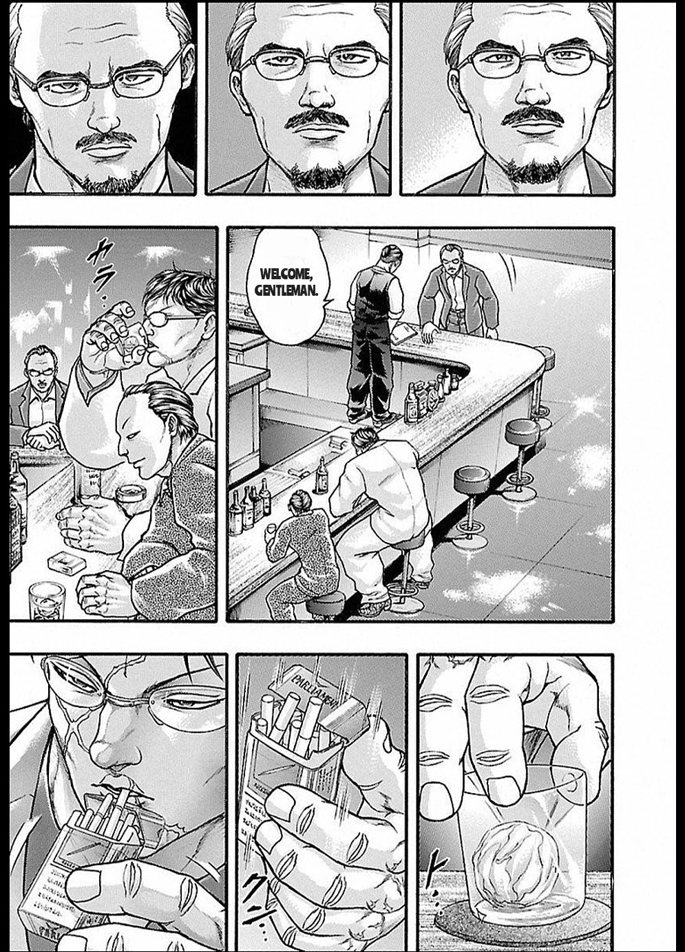 Baki Gaiden: Kizudzura Chapter 12 page 9 - Chapter 12: THAT'S ENOUGH FOR TODAY, GO HOME.