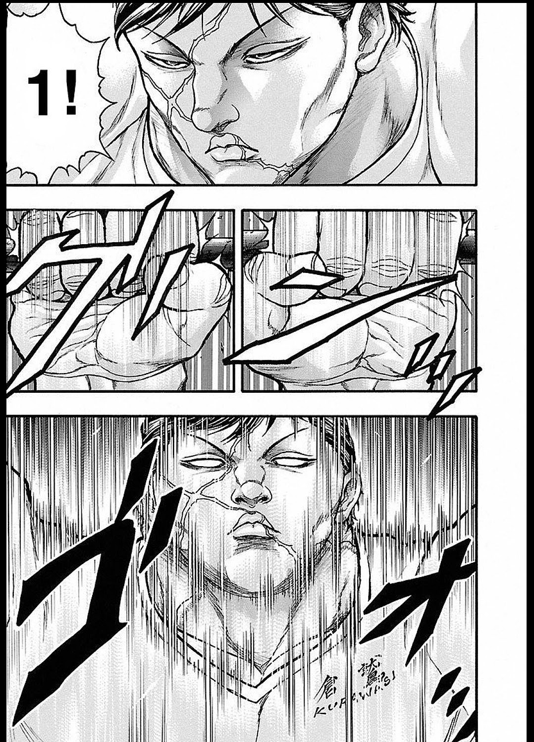 Baki Gaiden: Kizudzura Chapter 13 page 15 - Chapter 13: PHYSICAL FITNESS MEASUREMENT TEST