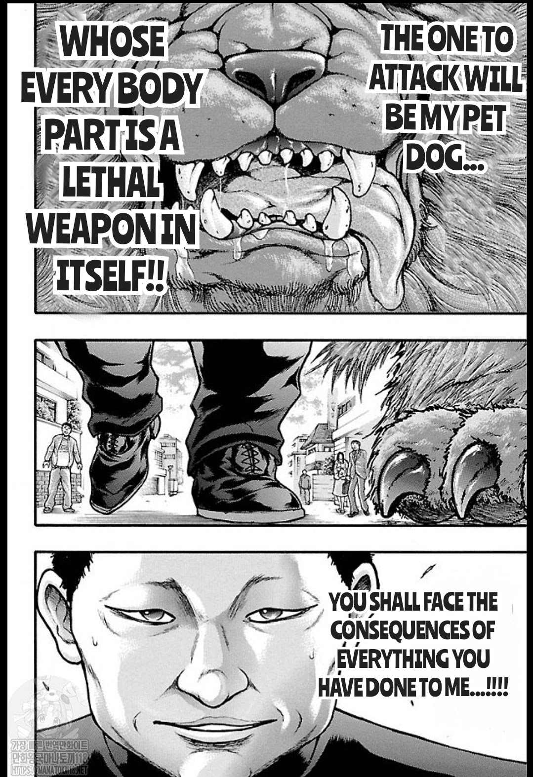 Baki Gaiden: Kizudzura Chapter 14 page 10 - Chapter 14: PET DOG