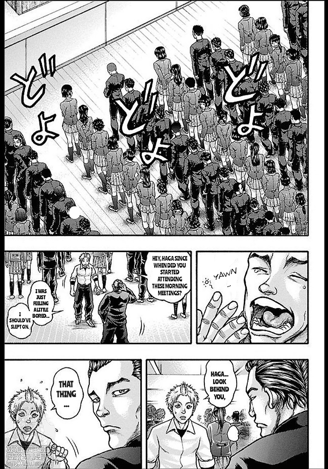Baki Gaiden: Kizudzura Chapter 14 page 11 - Chapter 14: PET DOG