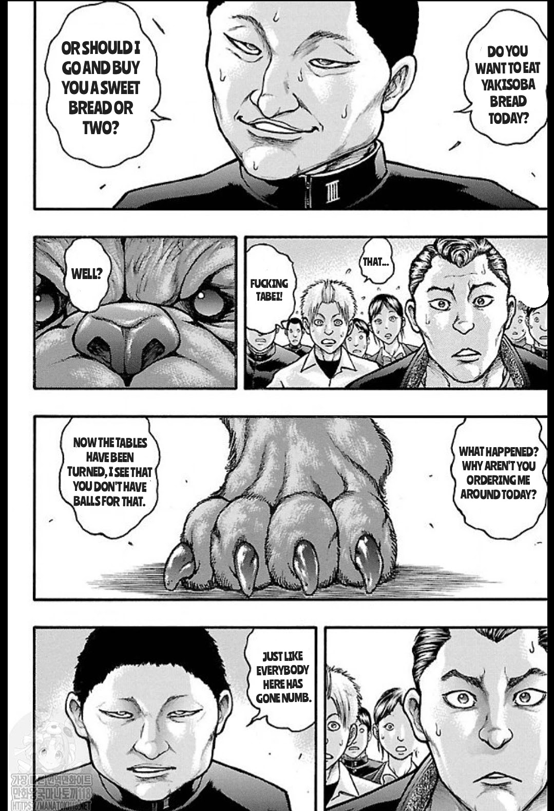 Baki Gaiden: Kizudzura Chapter 14 page 15 - Chapter 14: PET DOG