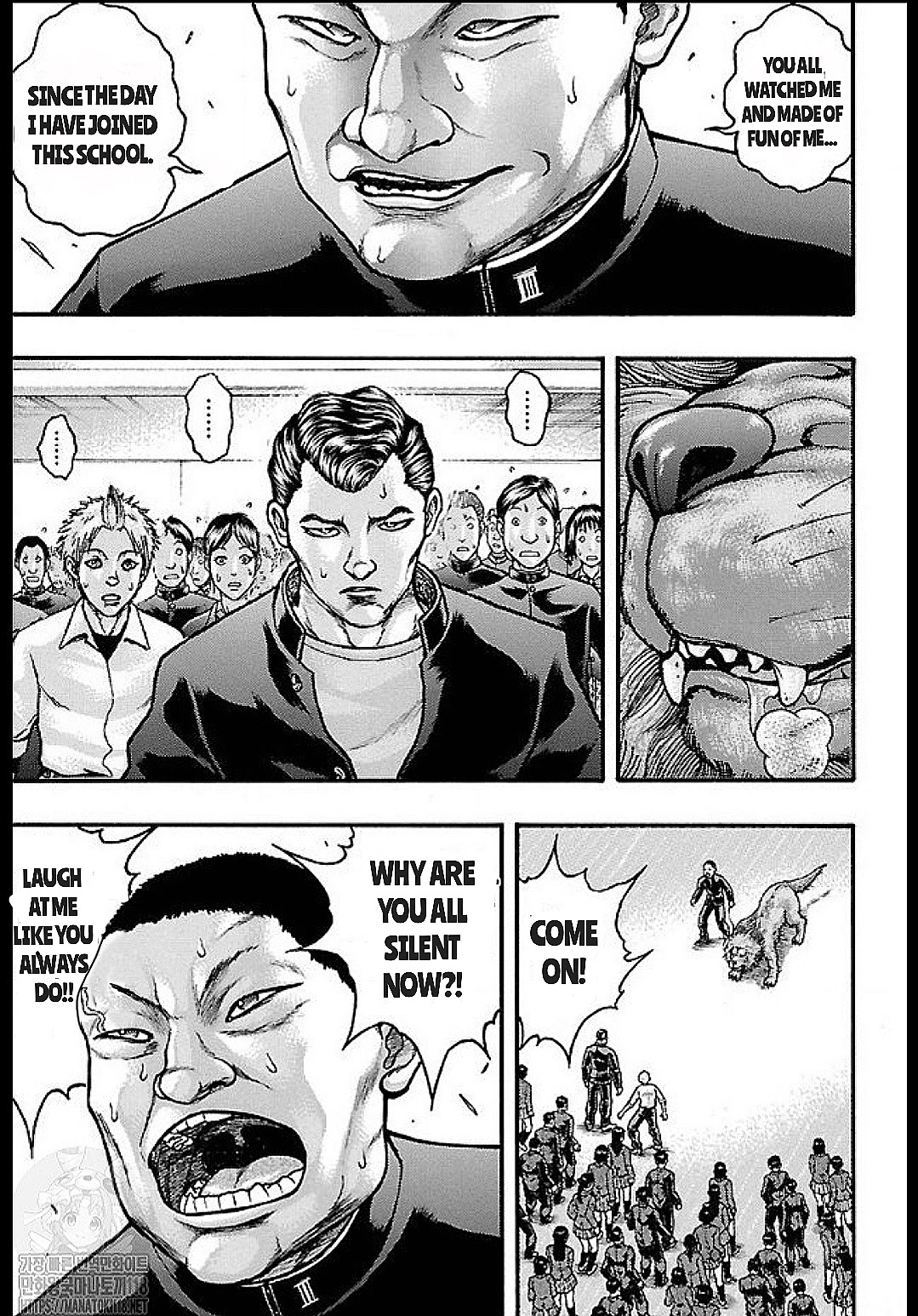 Baki Gaiden: Kizudzura Chapter 14 page 16 - Chapter 14: PET DOG