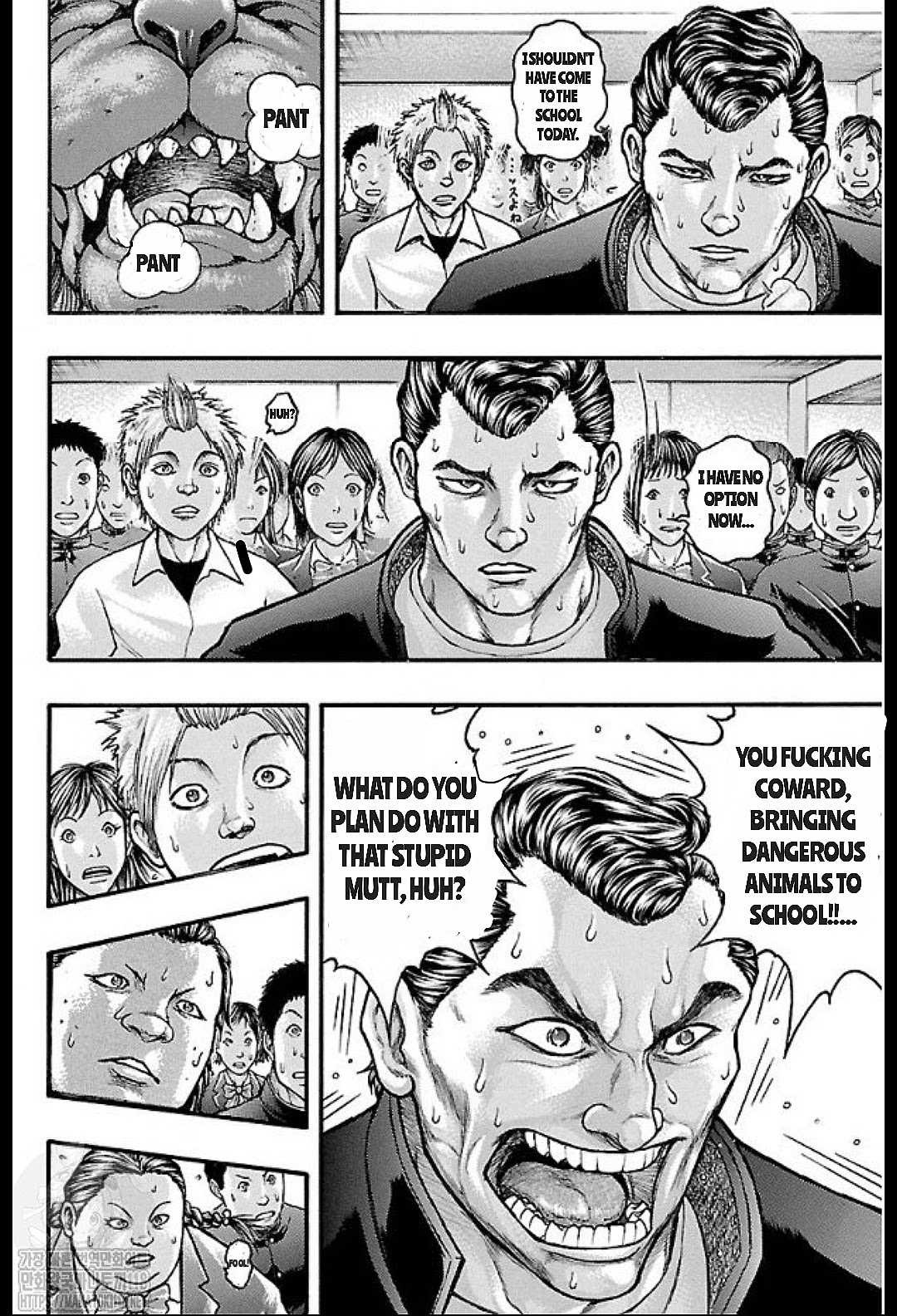 Baki Gaiden: Kizudzura Chapter 14 page 17 - Chapter 14: PET DOG