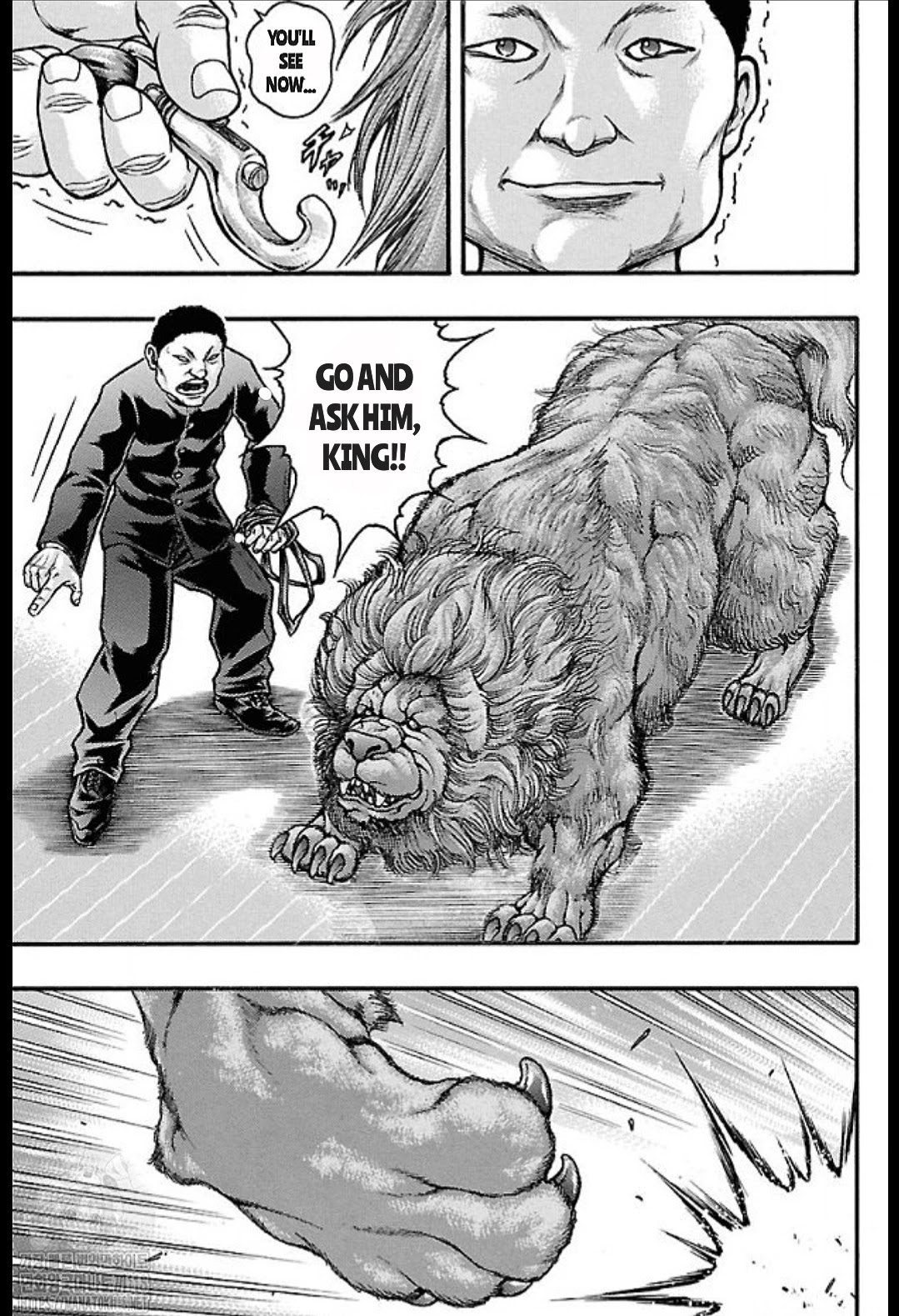 Baki Gaiden: Kizudzura Chapter 14 page 18 - Chapter 14: PET DOG