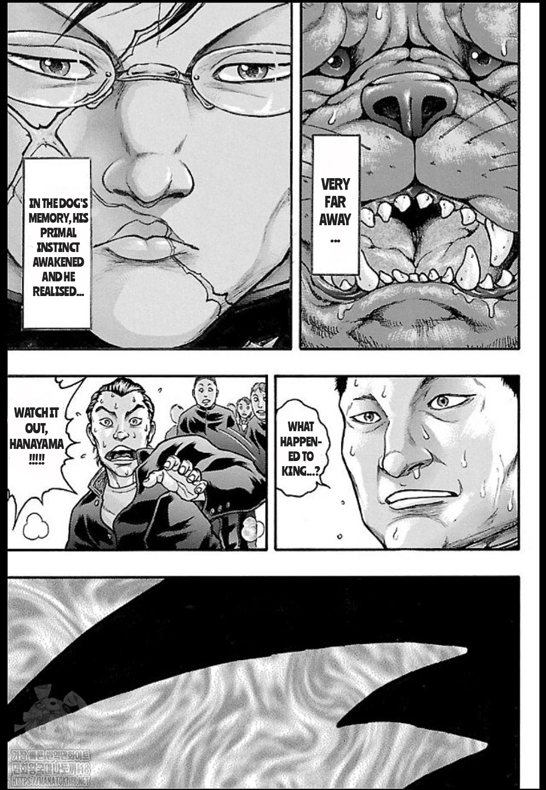 Baki Gaiden: Kizudzura Chapter 14 page 22 - Chapter 14: PET DOG