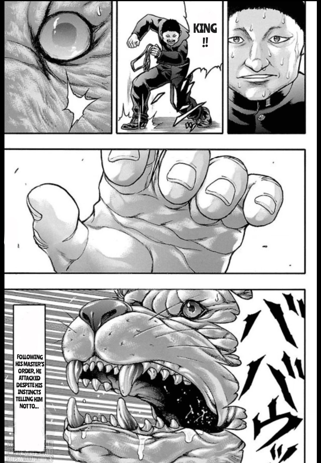 Baki Gaiden: Kizudzura Chapter 14 page 24 - Chapter 14: PET DOG