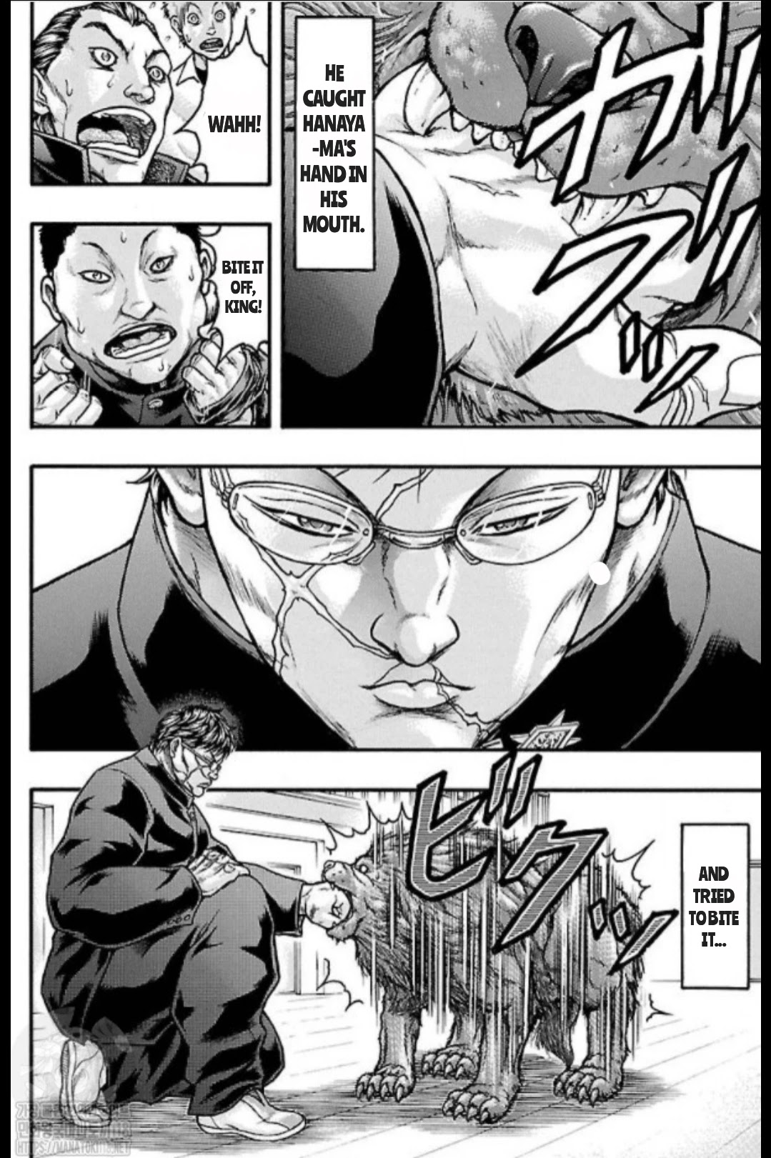 Baki Gaiden: Kizudzura Chapter 14 page 25 - Chapter 14: PET DOG