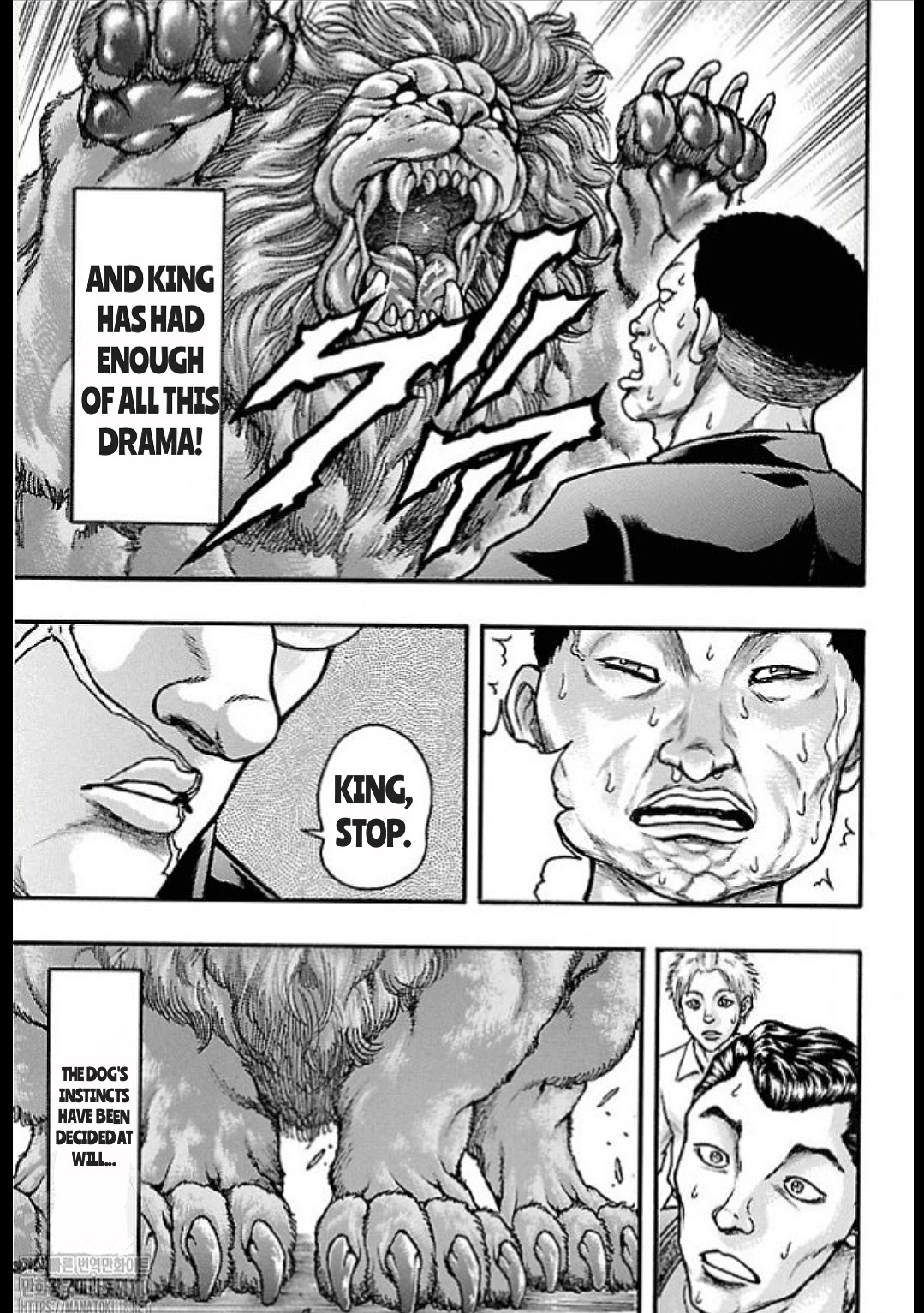 Baki Gaiden: Kizudzura Chapter 14 page 28 - Chapter 14: PET DOG