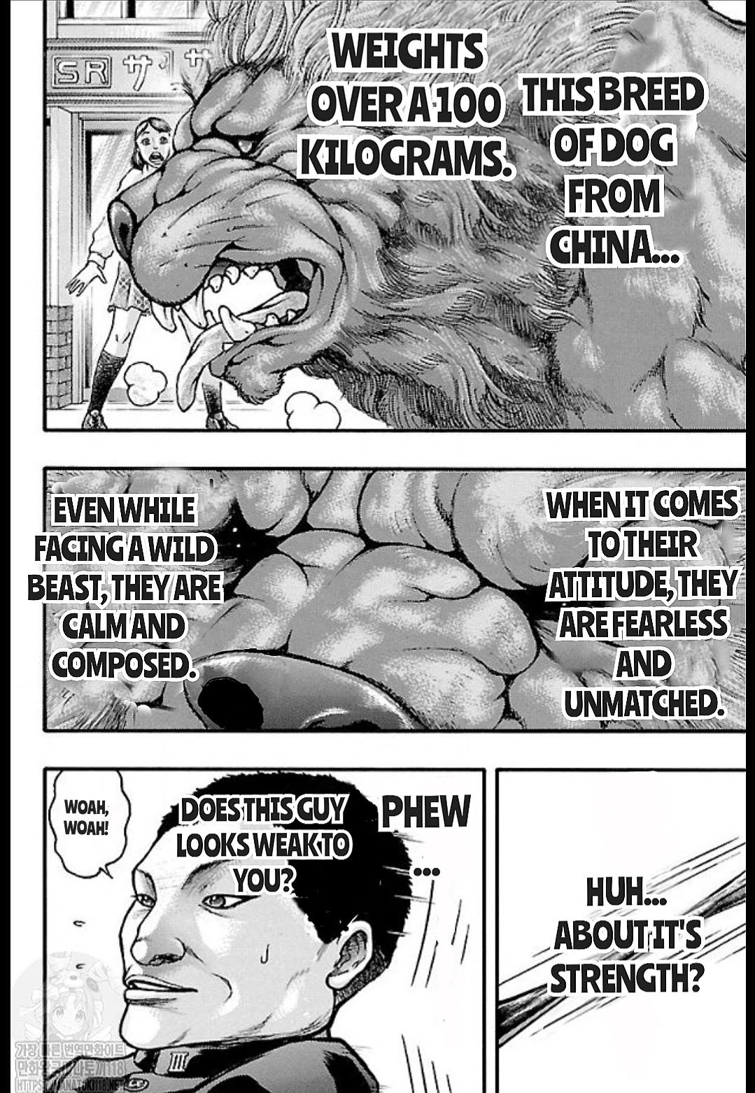 Baki Gaiden: Kizudzura Chapter 14 page 6 - Chapter 14: PET DOG