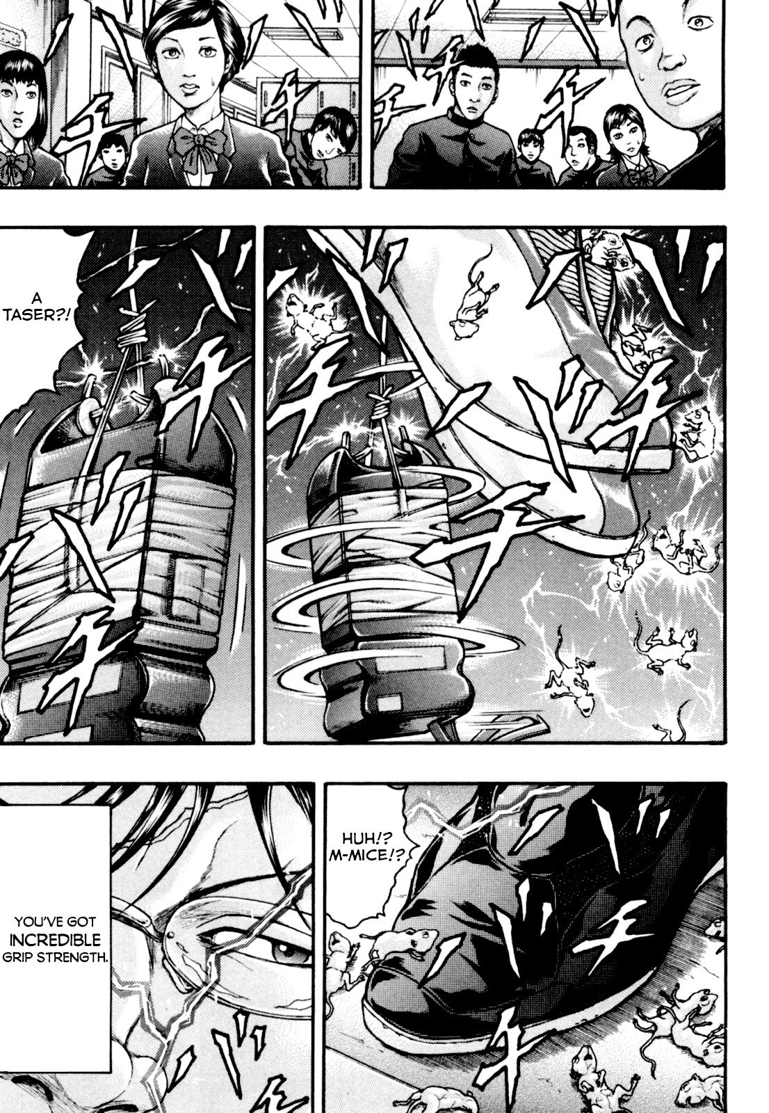 Baki Gaiden: Kizudzura Chapter 2 page 15 - Chapter 2: Absolutely Unarmed
