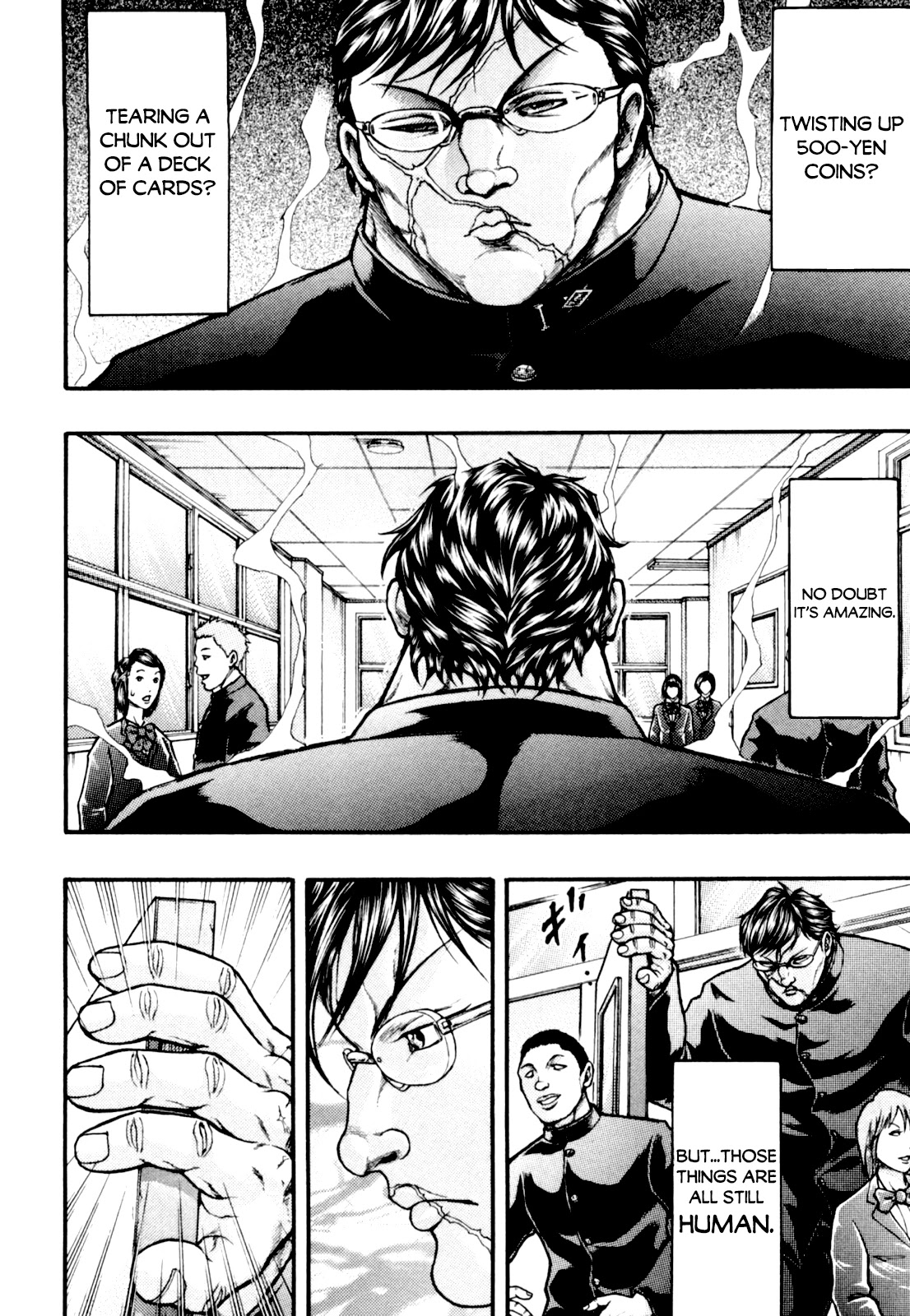 Baki Gaiden: Kizudzura Chapter 2 page 16 - Chapter 2: Absolutely Unarmed