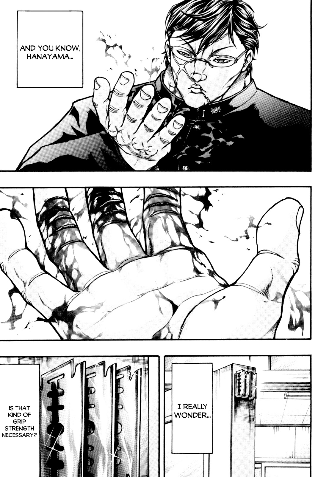 Baki Gaiden: Kizudzura Chapter 2 page 17 - Chapter 2: Absolutely Unarmed