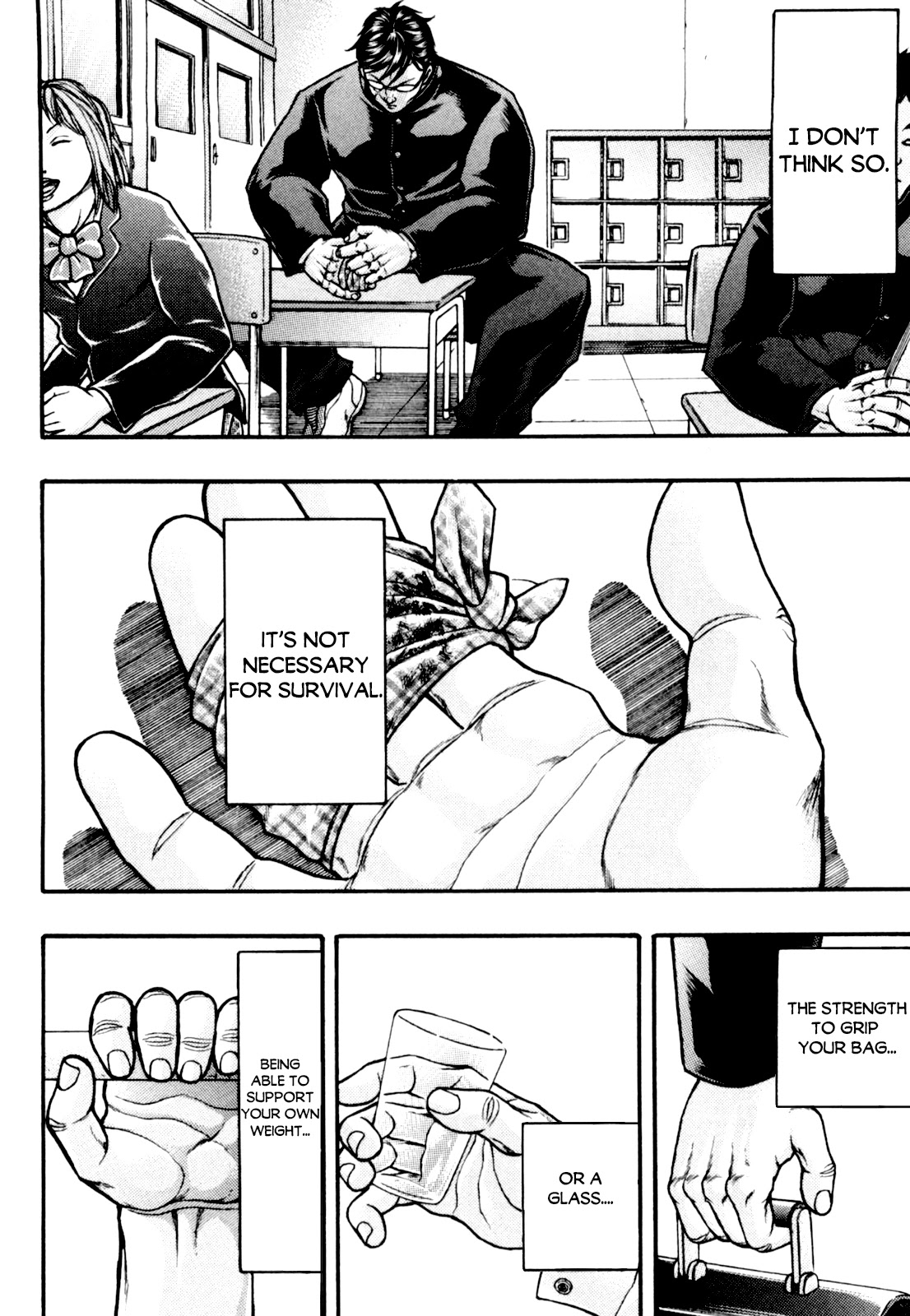 Baki Gaiden: Kizudzura Chapter 2 page 18 - Chapter 2: Absolutely Unarmed